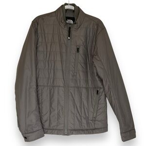 The North Face Jacket Mens Grey Puffer Quilted Lightweight Full Zip Size‎ Small